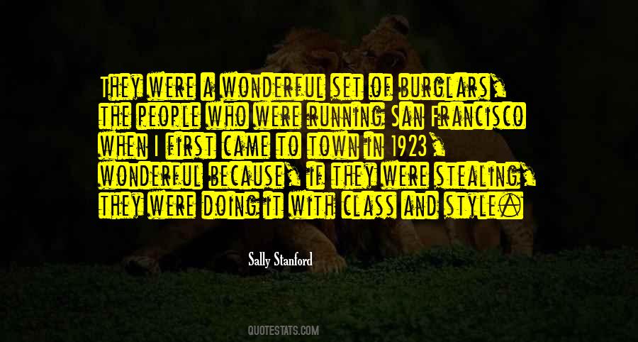Sally Stanford Quotes #1121185