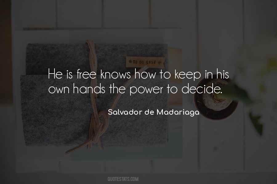 Salvador De Madariaga Quotes #1609296