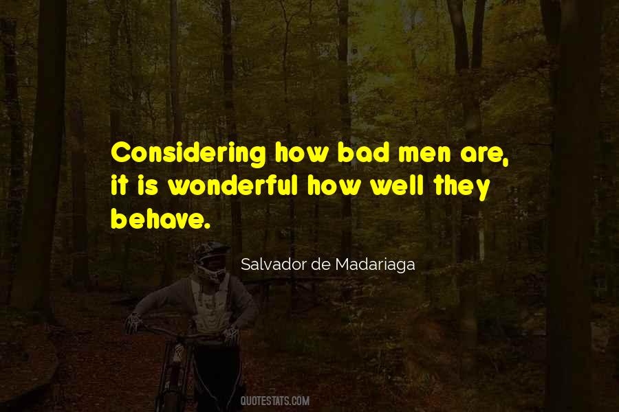 Salvador De Madariaga Quotes #242093