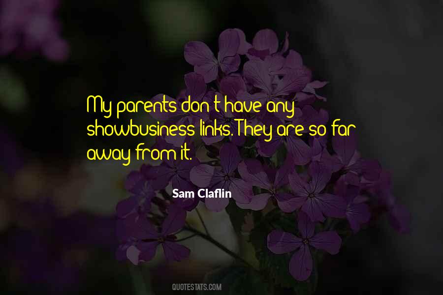 Sam Claflin Quotes #534691