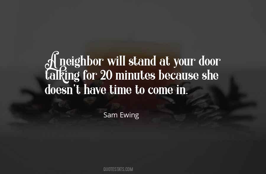 Sam Ewing Quotes #935104