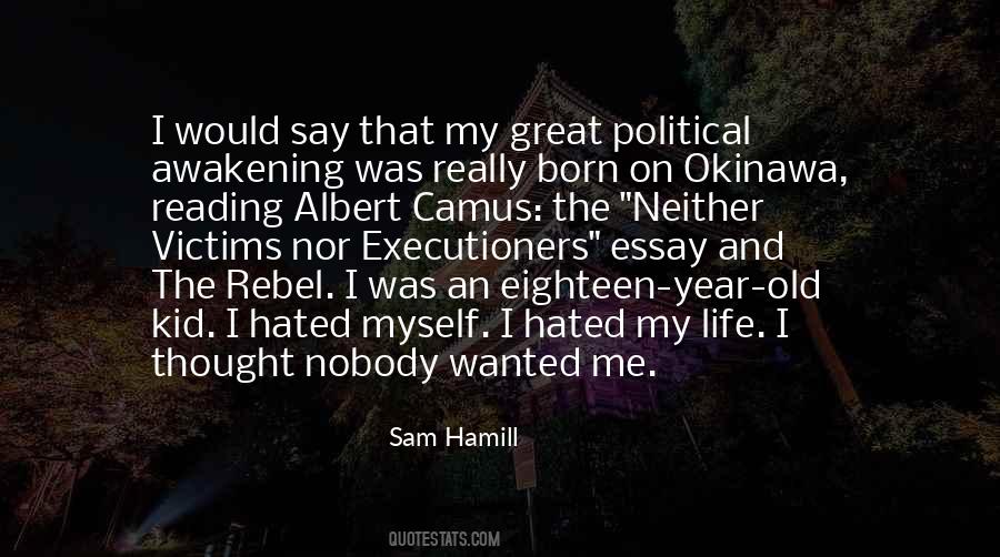 Sam Hamill Quotes #370000