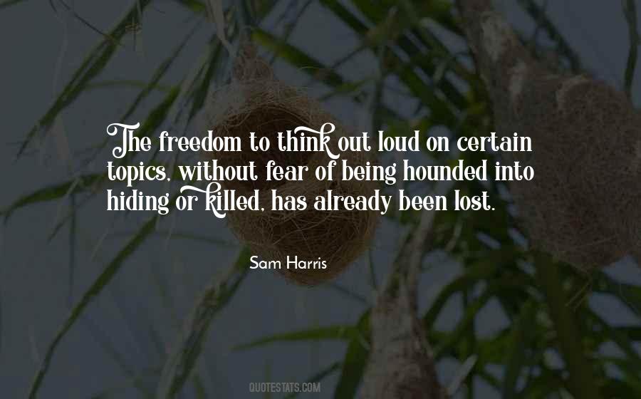 Sam Harris Quotes #311533