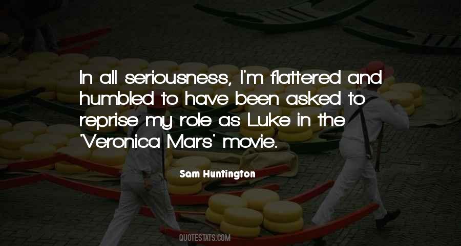 Sam Huntington Quotes #508988