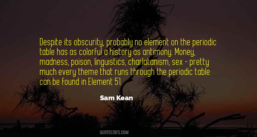 Sam Kean Quotes #133454