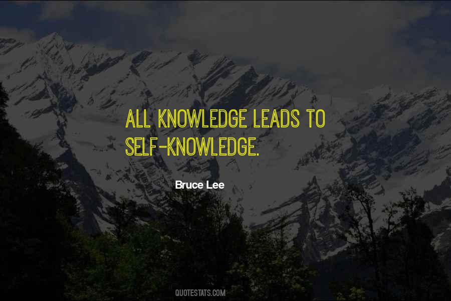 Quotes About Self Knowledge #115247