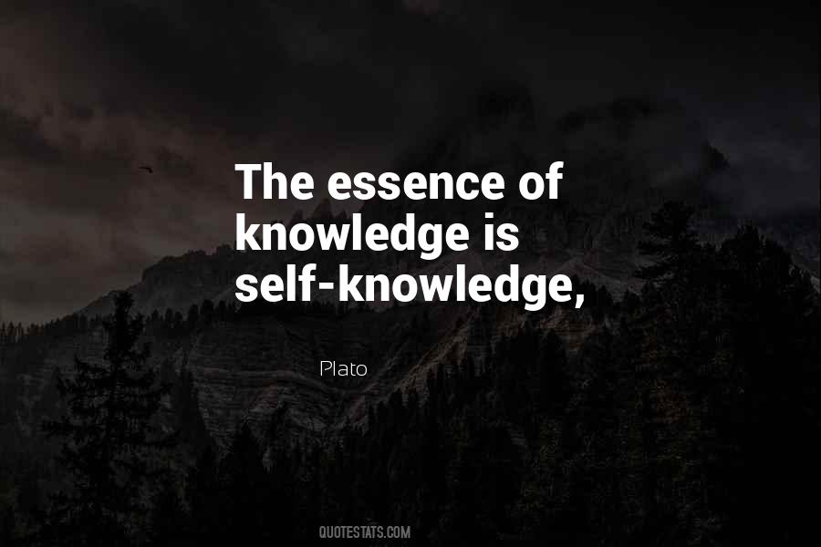 Quotes About Self Knowledge #173670