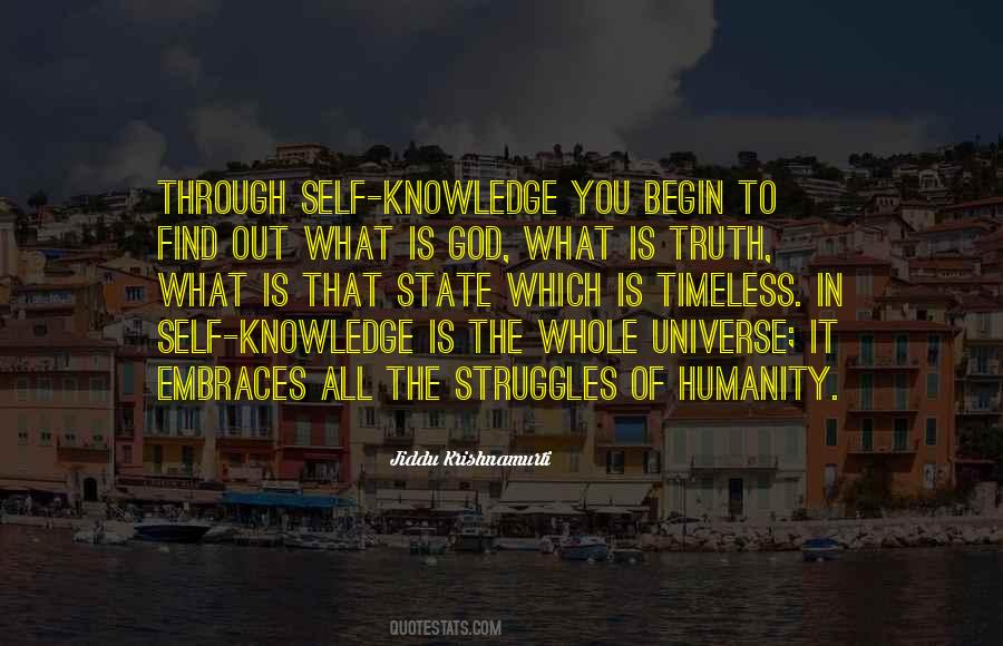 Quotes About Self Knowledge #177017