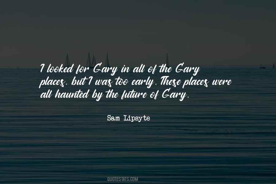 Sam Lipsyte Quotes #262484