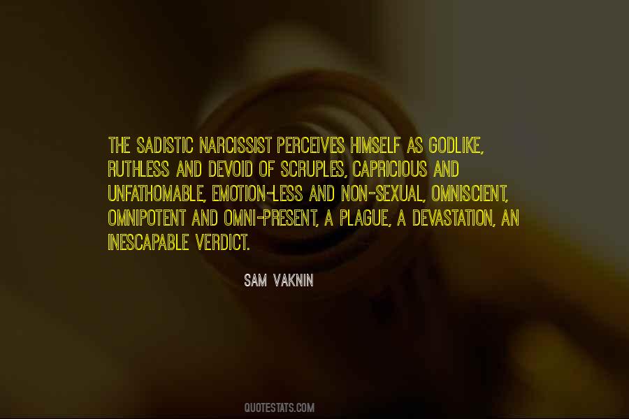 Sam Vaknin Quotes #288687