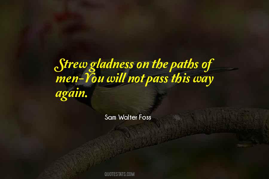 Sam Walter Foss Quotes #1561204