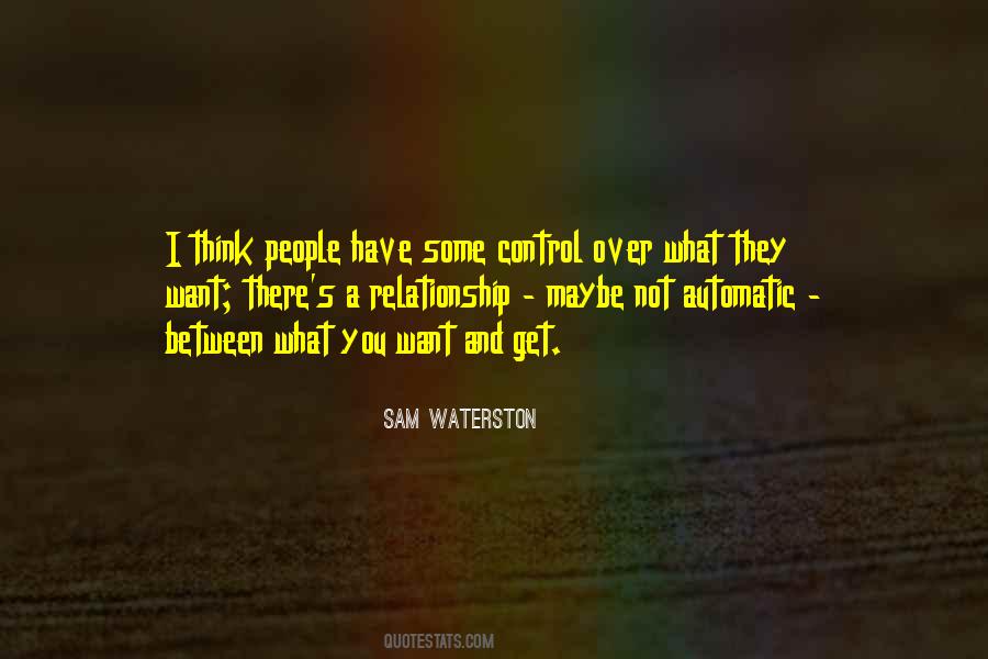 Sam Waterston Quotes #1092317