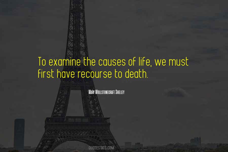 Quotes About Causes Of Death #1746205