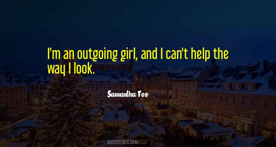 Samantha Fox Quotes #338893