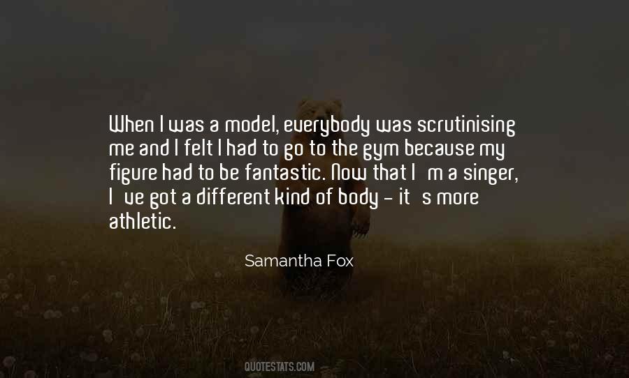 Samantha Fox Quotes #975568