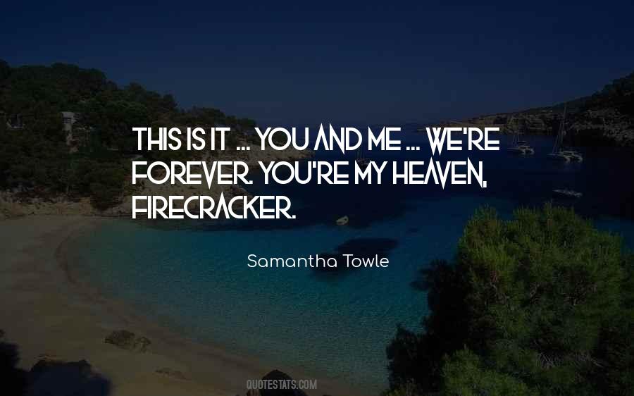 Samantha Towle Quotes #533493