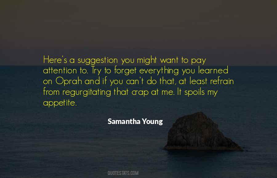 Samantha Young Quotes #149263 Samantha Young Quotes #149263