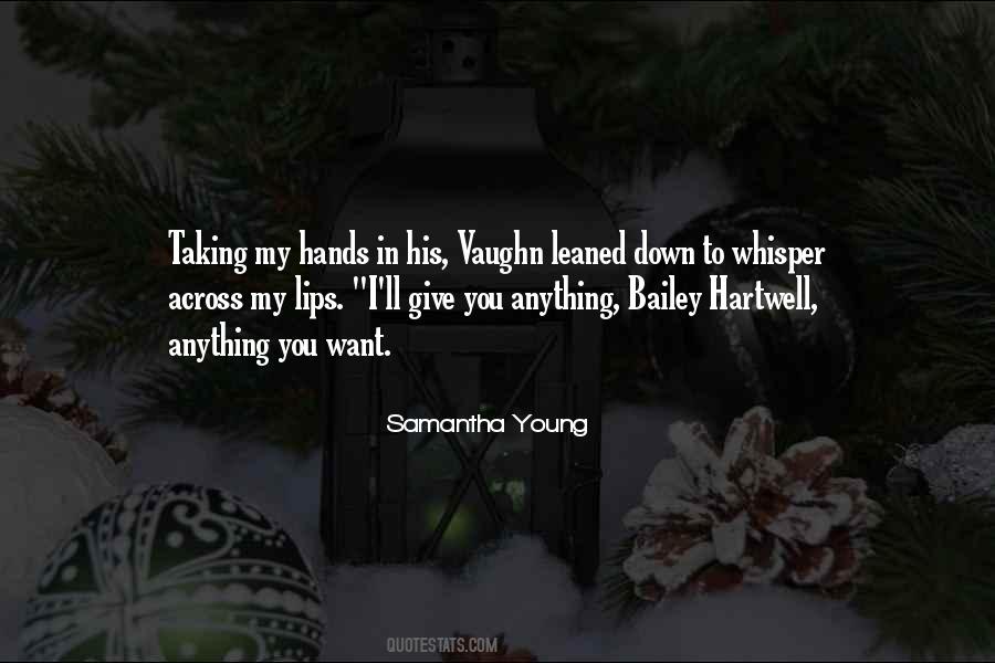 Samantha Young Quotes #390904 Samantha Young Quotes #390904