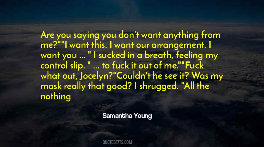 Samantha Young Quotes #46117