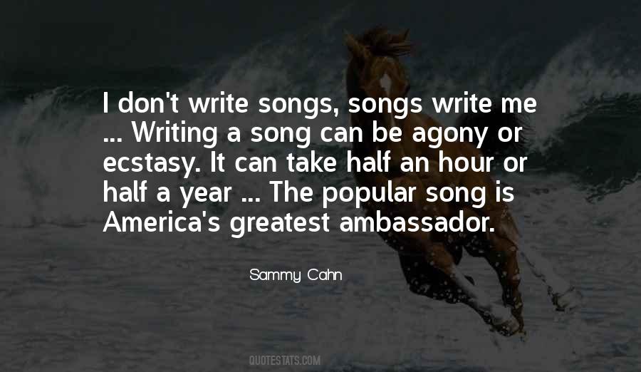 Sammy Cahn Quotes #797585