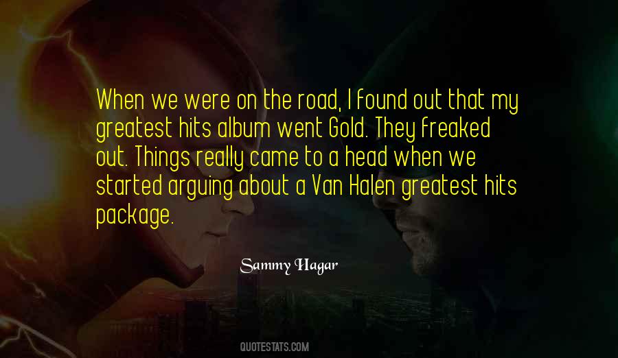 Sammy Hagar Quotes #1671874