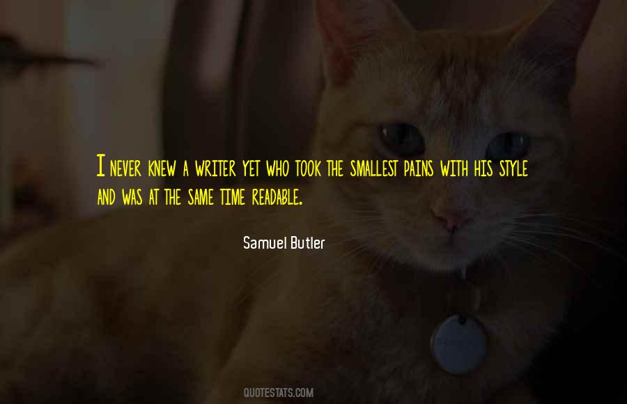 Samuel Butler Quotes #82248