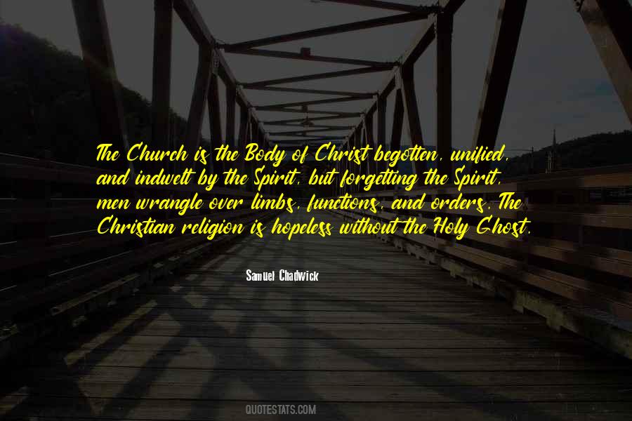 Samuel Chadwick Quotes #529701