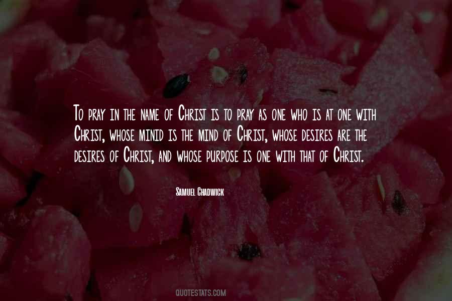 Samuel Chadwick Quotes #781728