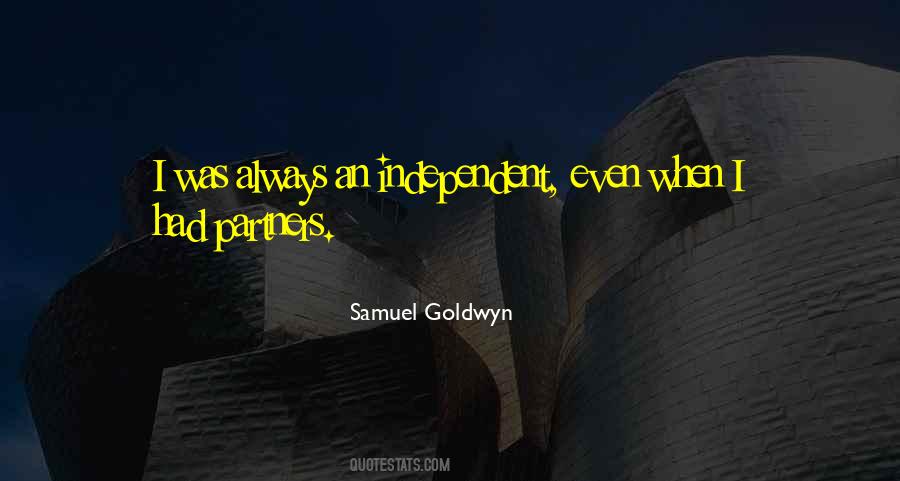 Samuel Goldwyn Quotes #447377