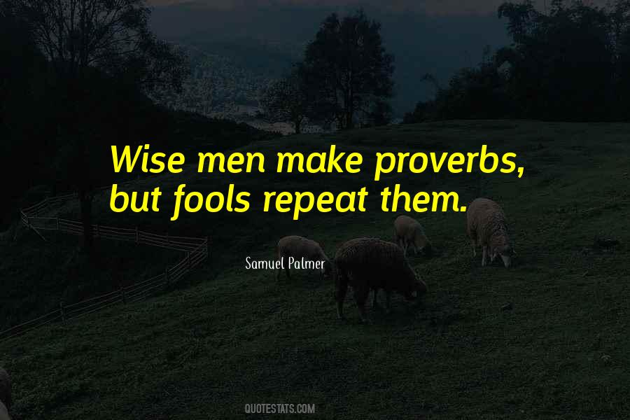 Samuel Palmer Quotes #900111