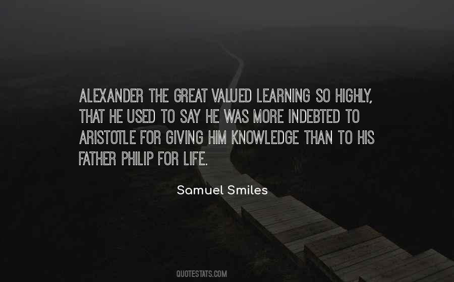 Samuel Smiles Quotes #508391