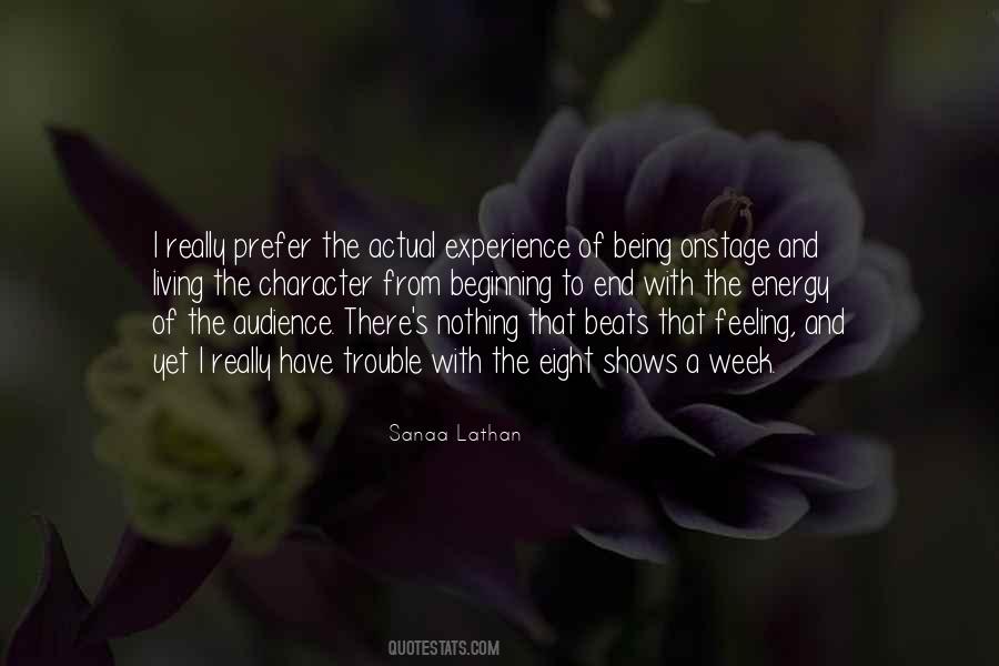 Sanaa Lathan Quotes #283578