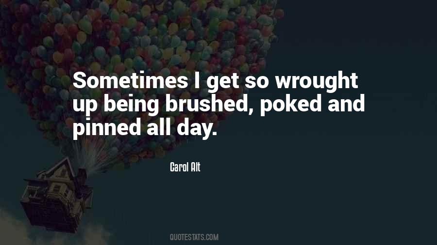 Quotes About Being Poked #1271057
