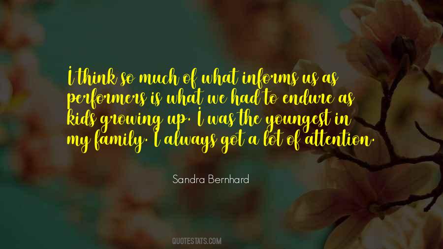 Sandra Bernhard Quotes #1152200