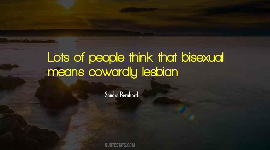 Sandra Bernhard Quotes #1198902