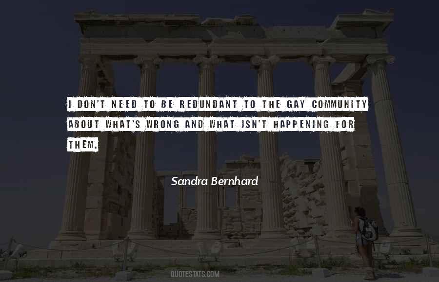 Sandra Bernhard Quotes #733219