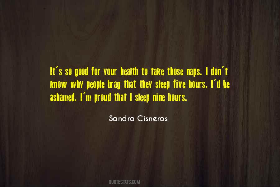 Sandra Good Quotes #110257