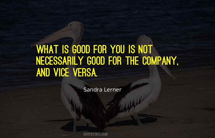 Sandra Good Quotes #1661605