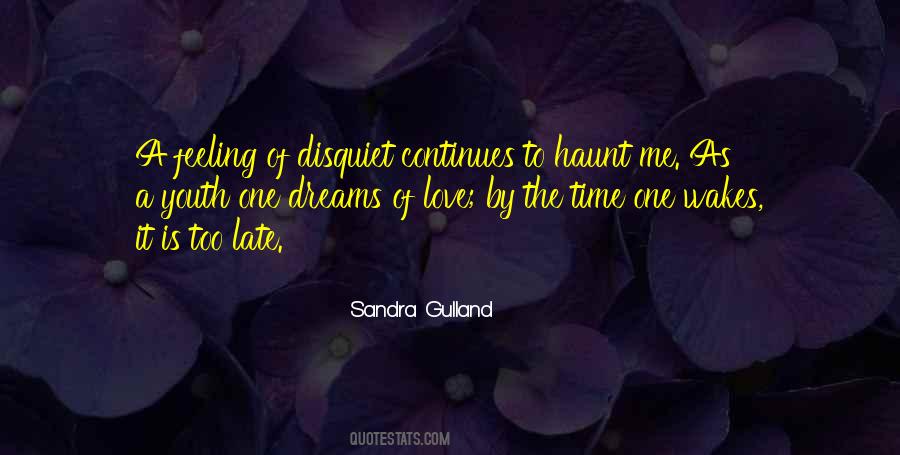 Sandra Gulland Quotes #1175226