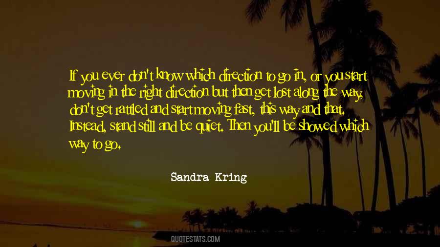 Sandra Kring Quotes #1088674