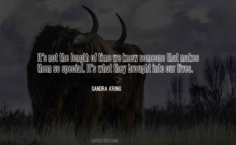 Sandra Kring Quotes #1627763