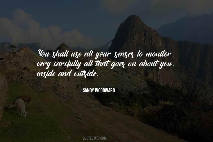 Sandy Woodward Quotes #1670615