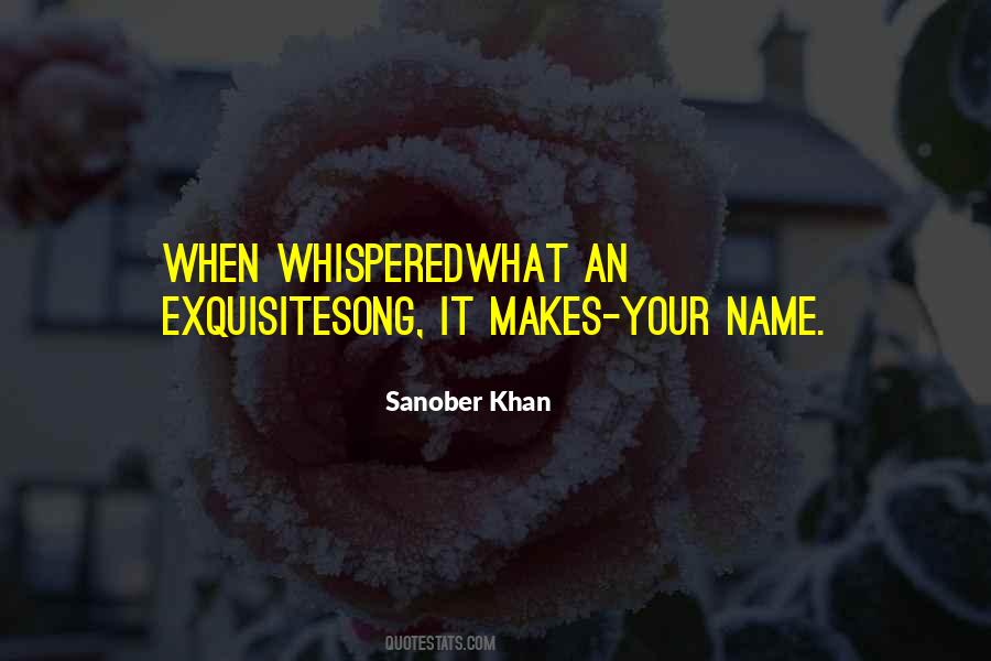 Sanober Khan Quotes #849496