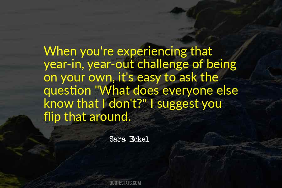 Sara Eckel Quotes #691944