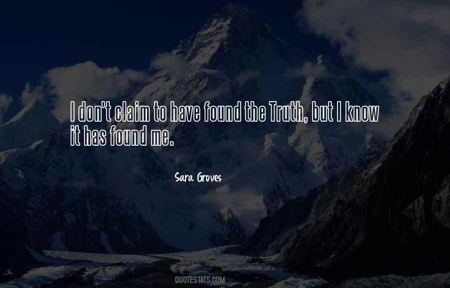 Sara Groves Quotes #1865370