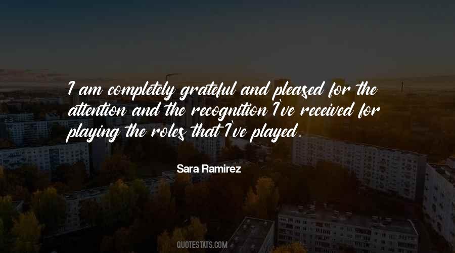 Sara Ramirez Quotes #1420888