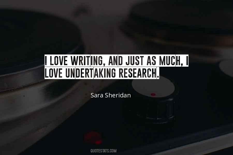 Sara Sheridan Quotes #140177