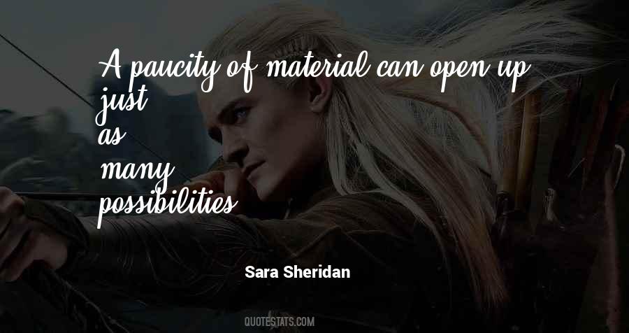 Sara Sheridan Quotes #308805