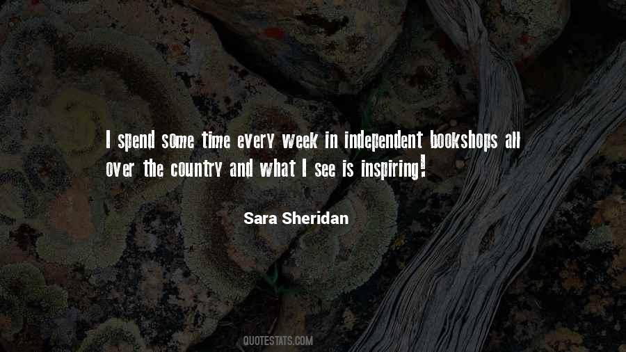 Sara Sheridan Quotes #354461