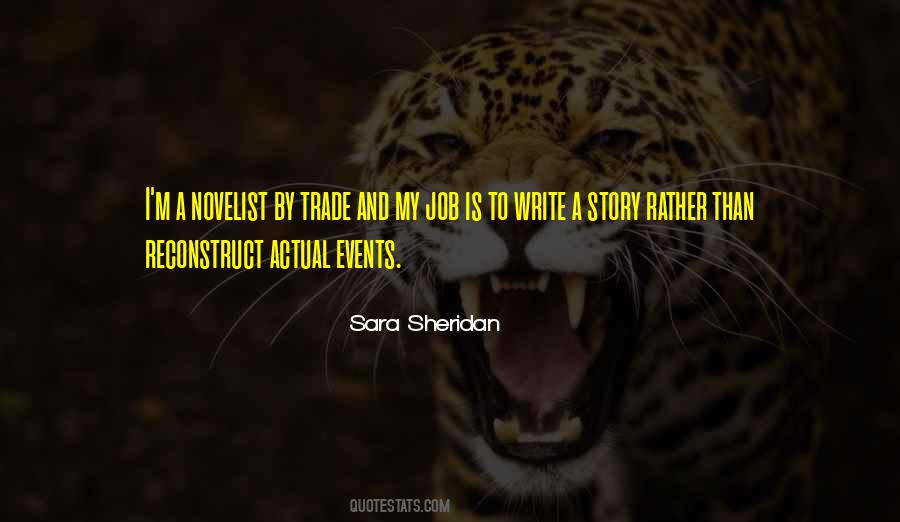 Sara Sheridan Quotes #455810